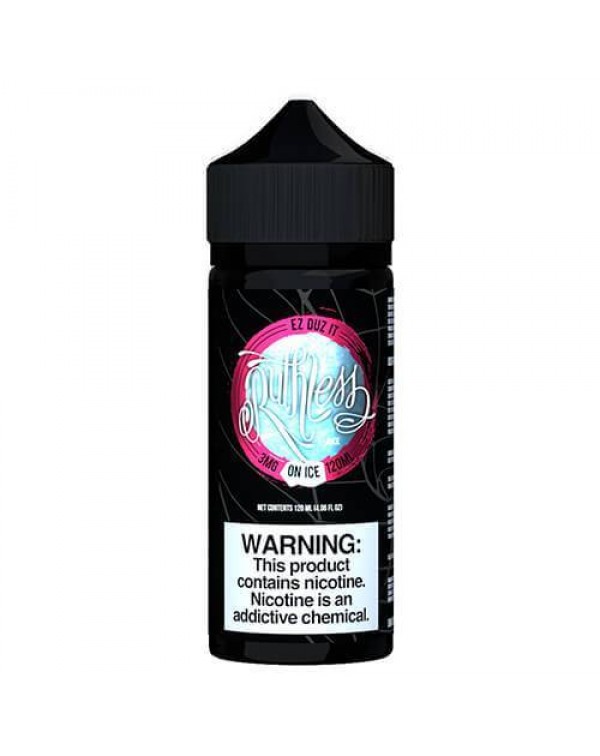 Ez Duz It On Ice By Ruthless EJuice 120ml