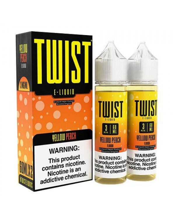 Yellow Peach by Twist E-Liquids 120ml