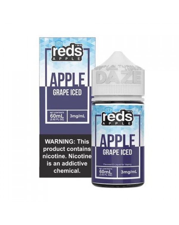 Reds Grape Iced by VAPE 7 DAZE E-Liquid 60ml