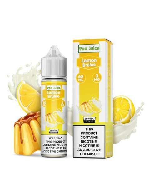 Lemon Brulee by POD JUICE 60ML