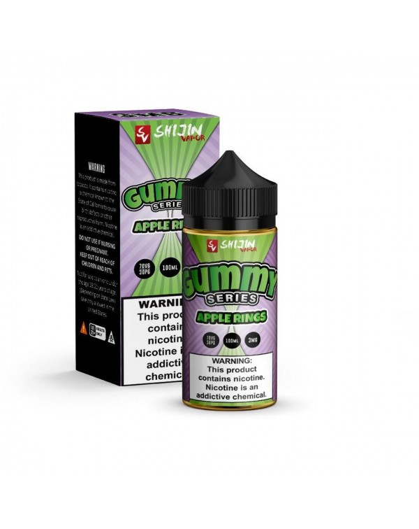 Apple Rings by Shijin Vapor Gummy Series E-Liquid ...