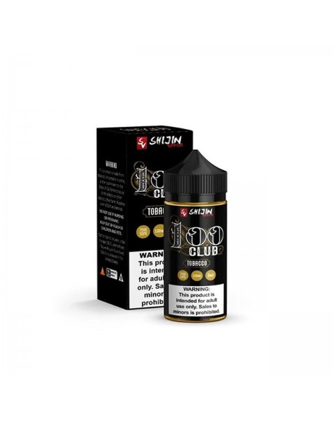 Tobacco by Shijin Vapor 100 Club E-Liquid 100ml