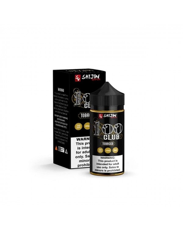 Tobacco by Shijin Vapor 100 Club E-Liquid 100ml