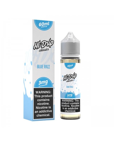 Blue Razz by Hi-Drip Classics E-Liquid 60ML