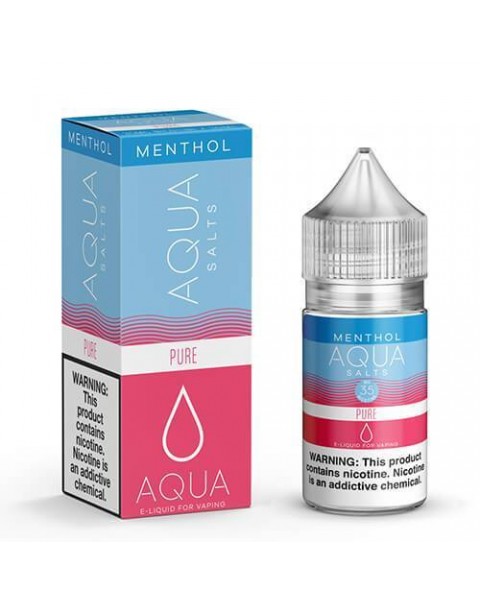 Pure Menthol by Aqua Synthetic Nicotine Salts 30ML