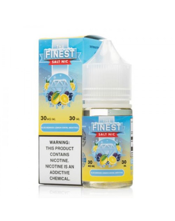 Blue Berries Lemon Swirl Menthol by Finest SaltNic...