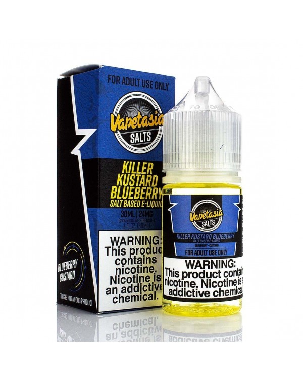 Killer Kustard Blueberry by Vapetasia Salts 30ml