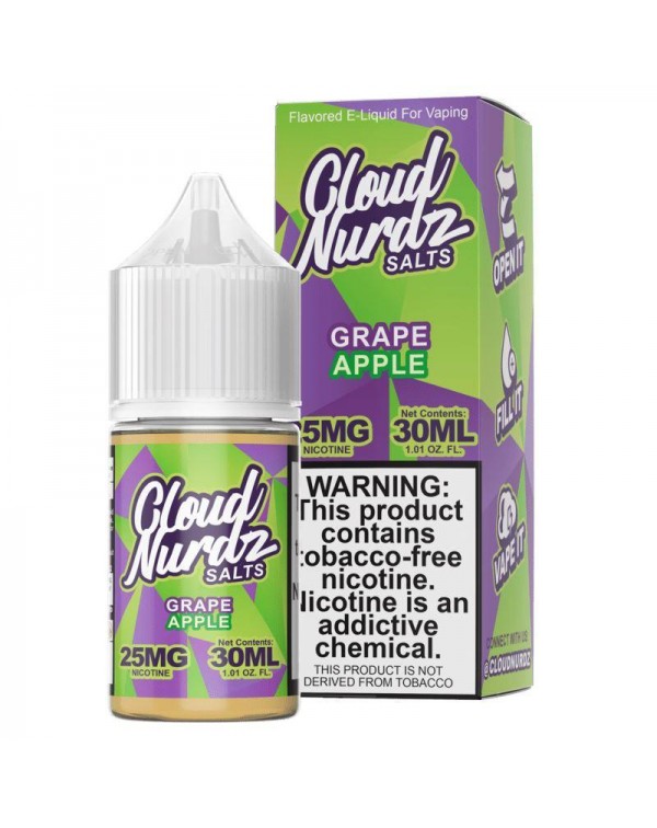 Grape Apple by Cloud Nurdz TFN Salt 30ml