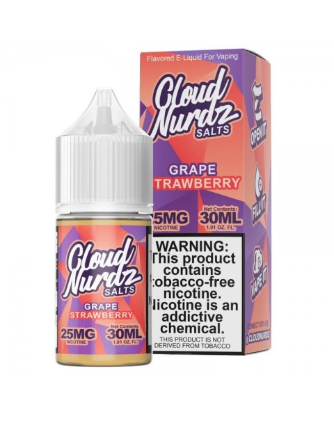 Grape Strawberry by Cloud Nurdz TFN Salt 30ml