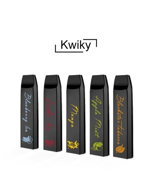Kwiky Ultra Portable Disposable Pod System (Pack o...