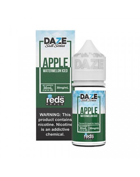 Reds Watermelon Iced by VAPE 7 DAZE SALT E-Liquid 30ml