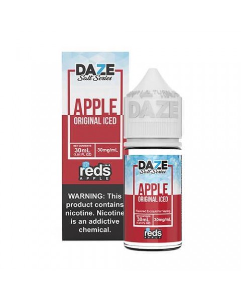 Reds Apple Iced by Vape 7 Daze Salt 30ml
