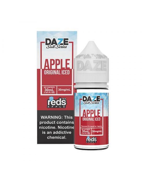Reds Apple Iced by Vape 7 Daze Salt 30ml