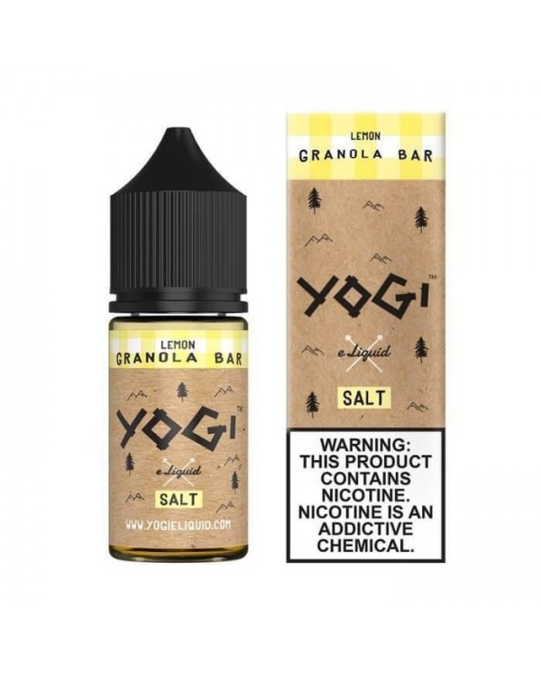 YOGI SALT | Lemon Granola Bar 30ML eLiquid