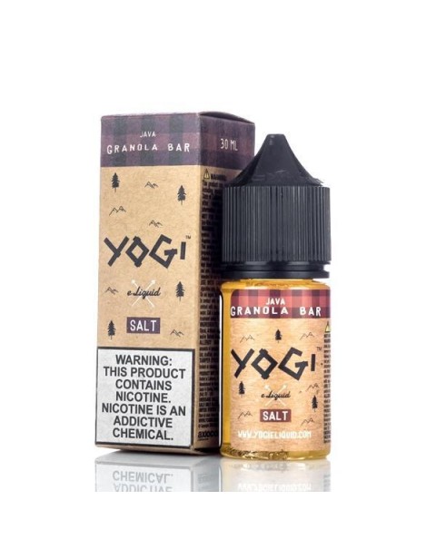 Java Granola Bar by Yogi Salt 30ml