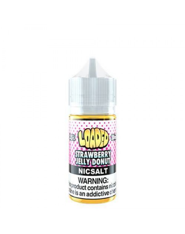 Strawberry Jelly Donut by Loaded Nic Salt 30ml