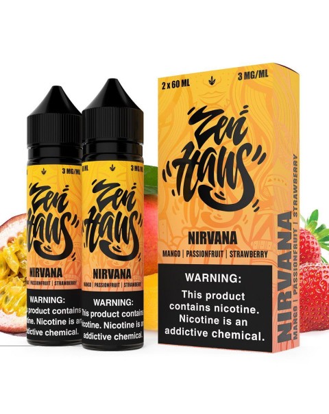 Nirvana by ZEN HAUS E-Liquid 2X 60ml