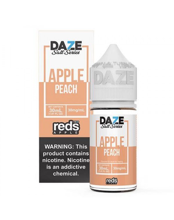 Reds Apple Peach by Vape 7 Daze Salt 30ml