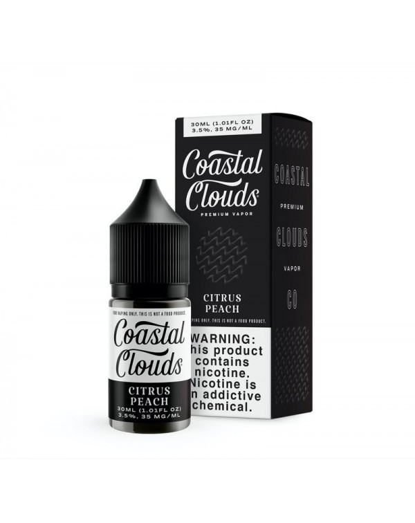 Citrus Peach by Coastal Clouds Salt 30ml - (Sugare...