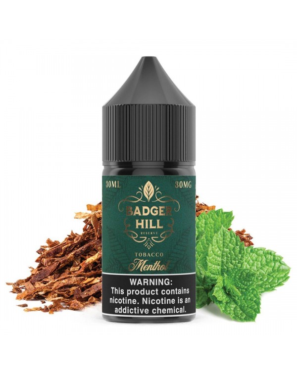 Menthol by BADGER HILL RESERVE SALTS 30ml