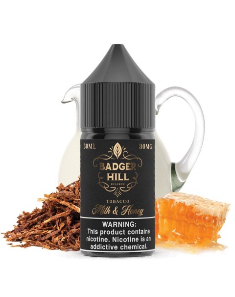 Milk and Honey by BADGER HILL RESERVE SALTS 30ml