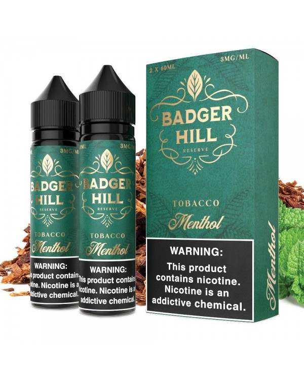 Menthol by BADGER HILL RESERVE 120ml