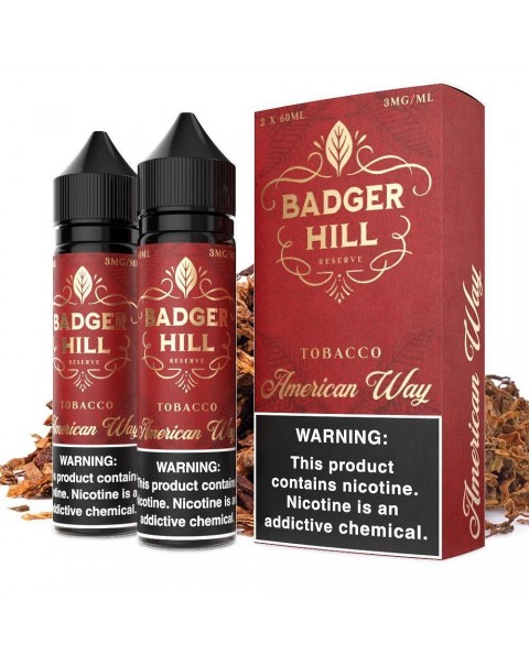 American Way by BADGER HILL RESERVE 120ml