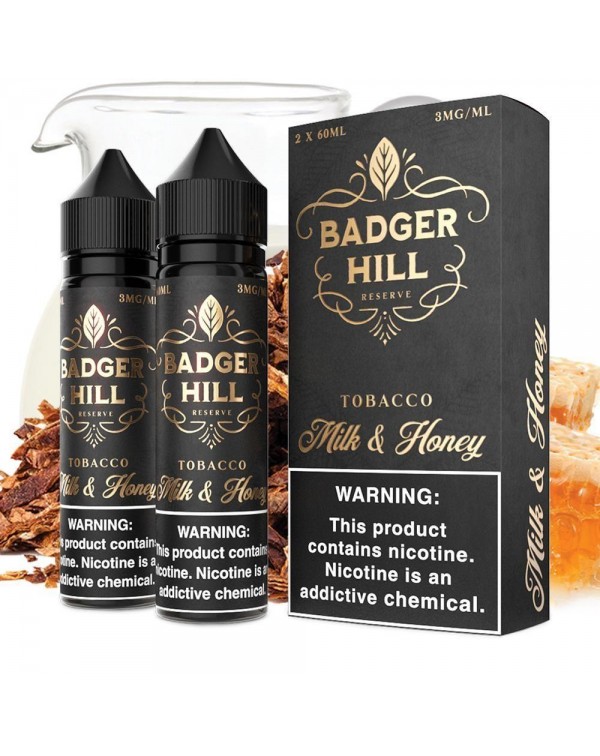 Milk and Honey by BADGER HILL RESERVE 120ml