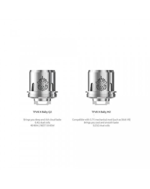 SMOK TFV8 X-Baby Beast Brother -  Replacement Coils (Pack of 3)