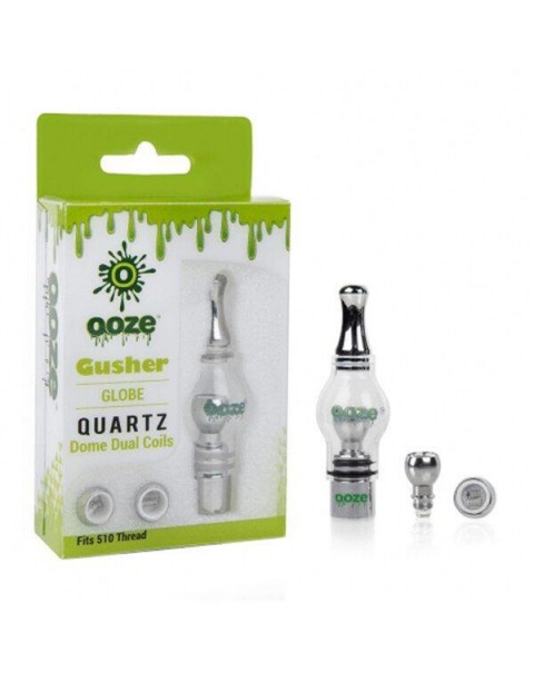 Ooze Gusher Glass Globe Atomizer (3 Coils Included)
