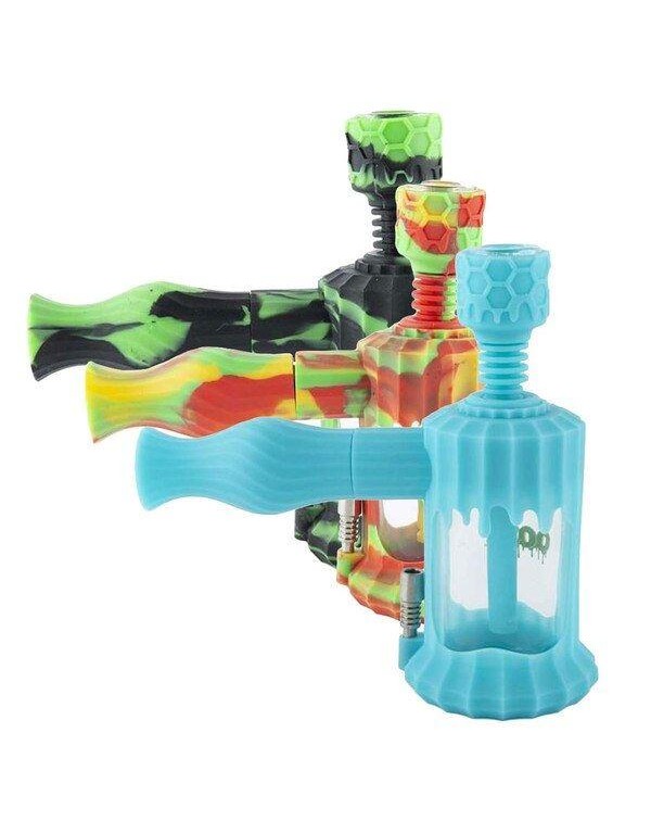 Ooze Clobb Silicone Water Pipe & Nectar Collec...