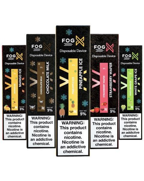 Fog X Disposable E-Cigs (Individual)