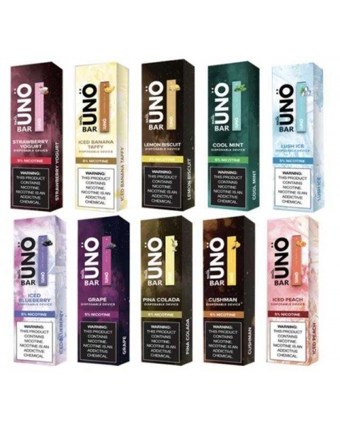 SKOL | UNO Bar Disposable 5% Nicotine (Individual)