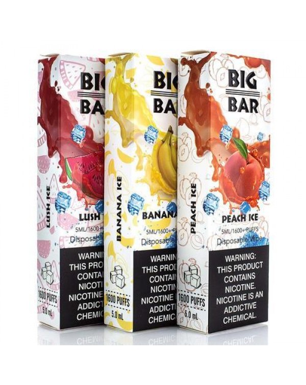 Big Bar 5% Disposable (Individual) - 1600 Puffs