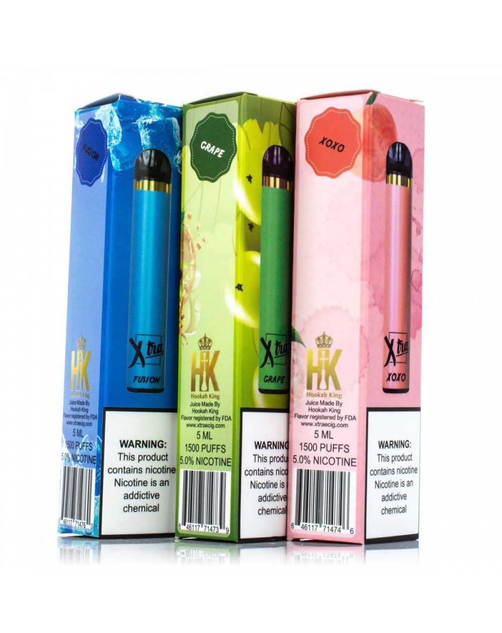 XTRA Disposable 1500 Puffs (Individual) Disposable Vape Pens