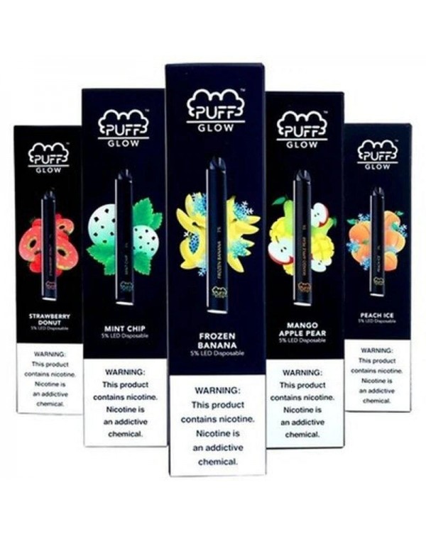 Puff GLOW Disposable E-Cig (Individual)