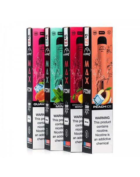 Hyppe Max Flow Disposable E-Cigs (Individual)