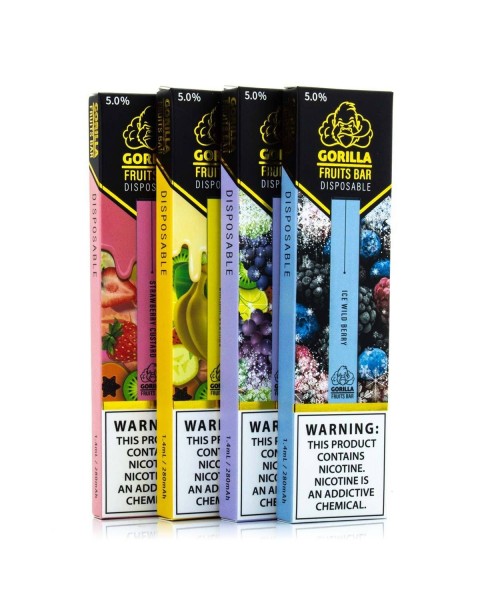 Gorilla Fruits Bar Disposable Device - 300 Puffs