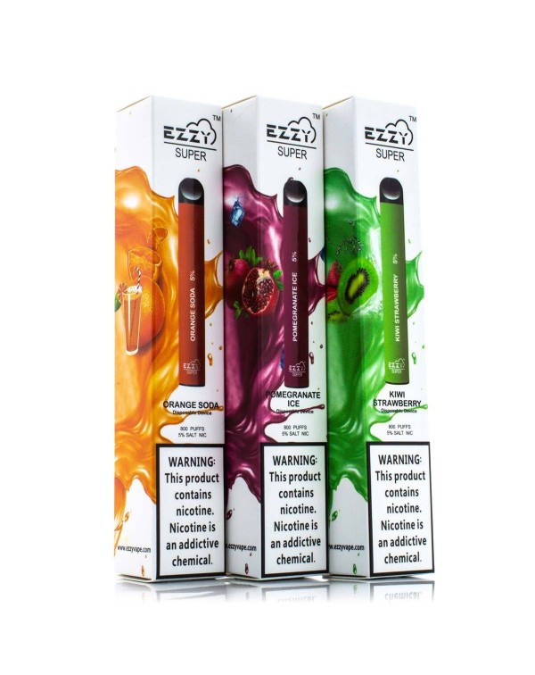 EZZY Super Disposable Device - 800 Puffs