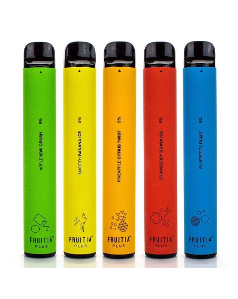 Fruitia Plus Disposable Device - 1500 Puffs