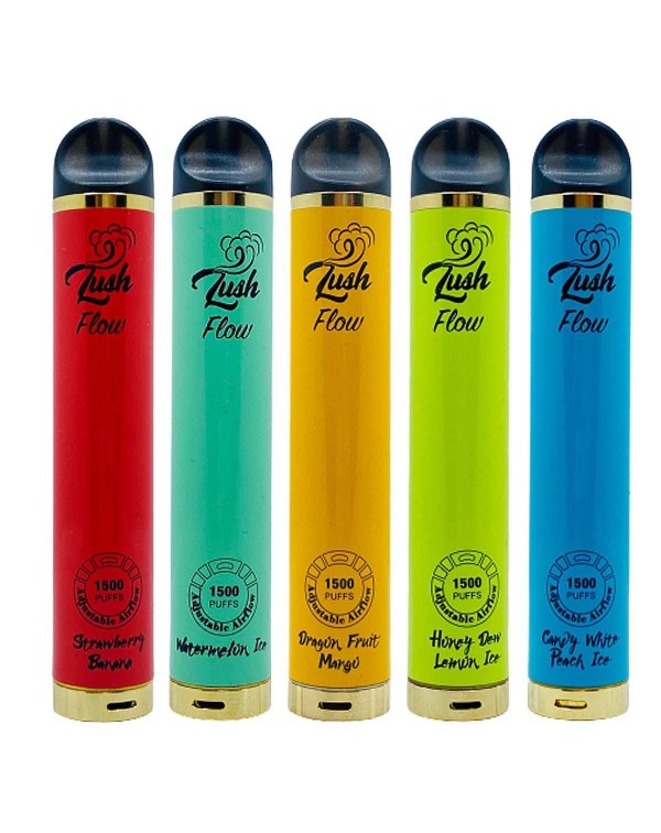 Lush Flow Disposable E-Cigs (1500 Puffs)