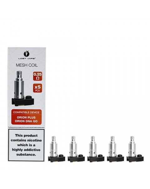 Lost Vape Orion Plus DNA Replacement Coils (Pack of 5)