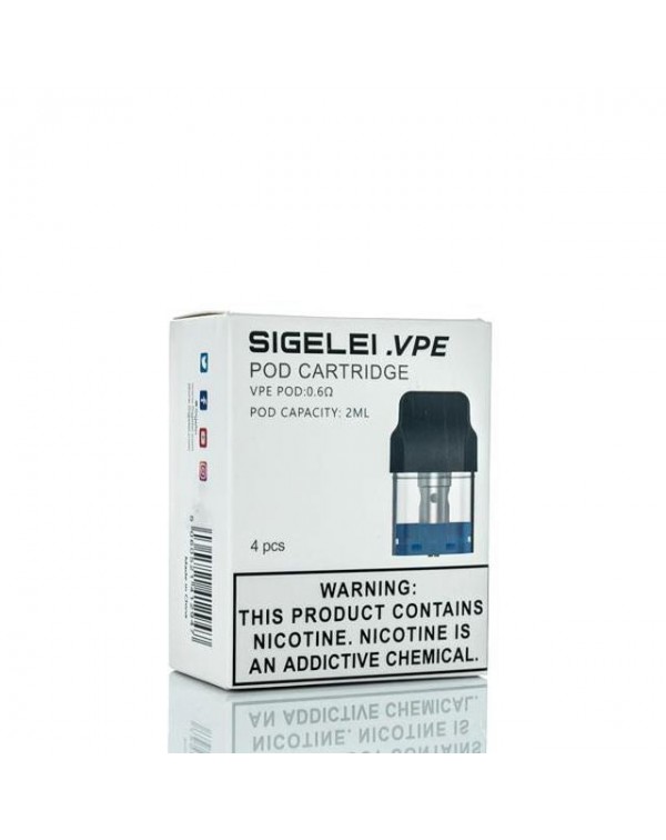 Sigelei VPE Replacement Pod | 4-Pack
