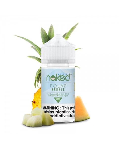 Polar Breeze & Melon Menthol by Naked 100 Menthol 60ml