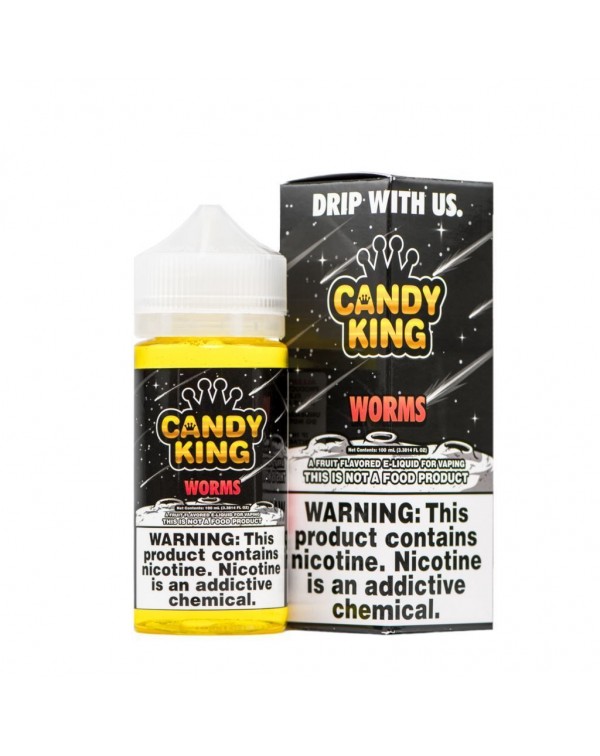 Sour Worms by Candy King 100ml