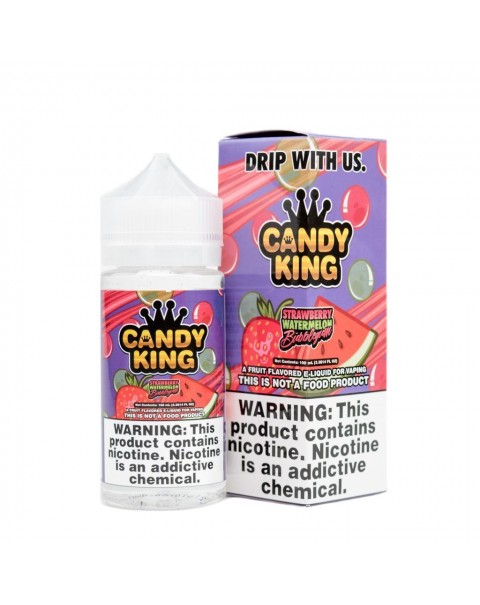 Strawberry Watermelon Bubblegum by Candy King 100ml