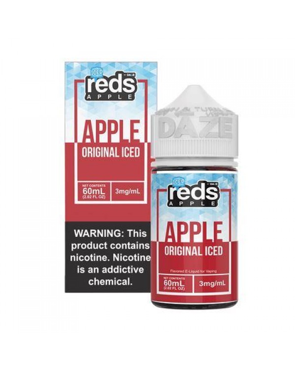 Reds Apple Iced by VAPE 7 DAZE E-Liquid 60ml