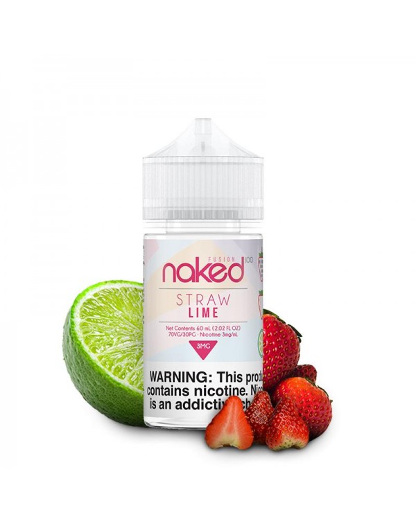 Straw Lime by NAKED 100 FUSION E-Liquid 60ml