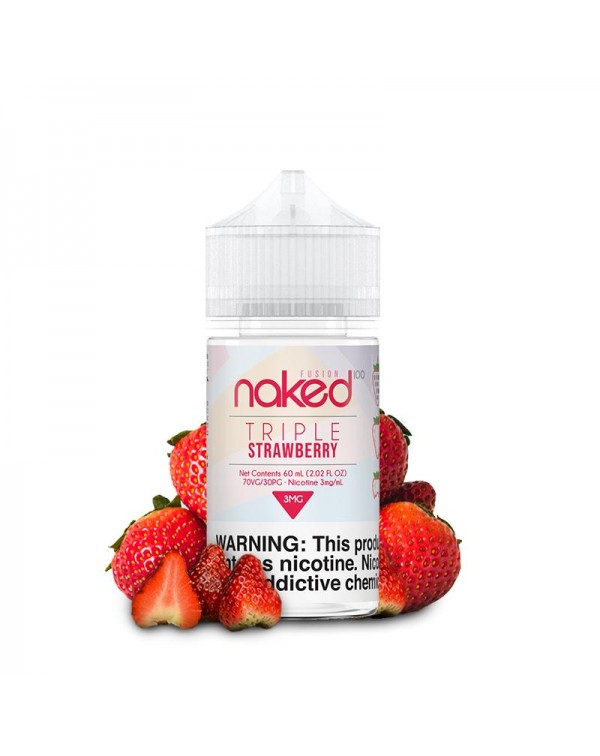Triple Strawberry by Naked 100 Fusion 60ml