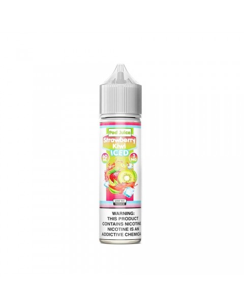 Strawberry Kiwi Iced by Pod Juice 60ML